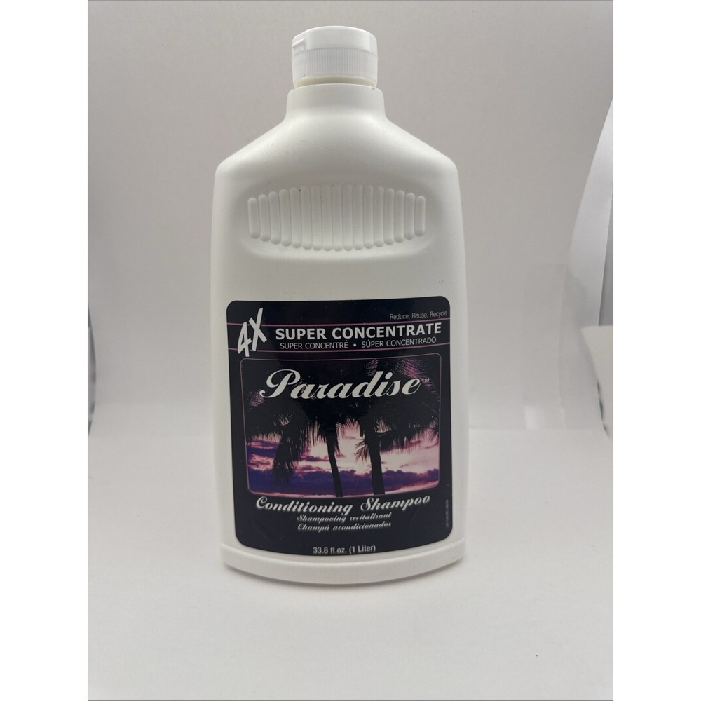 Paradise Conditioning Shampoo Concentrated 1L 33.8 fl oz New‎ Sealed